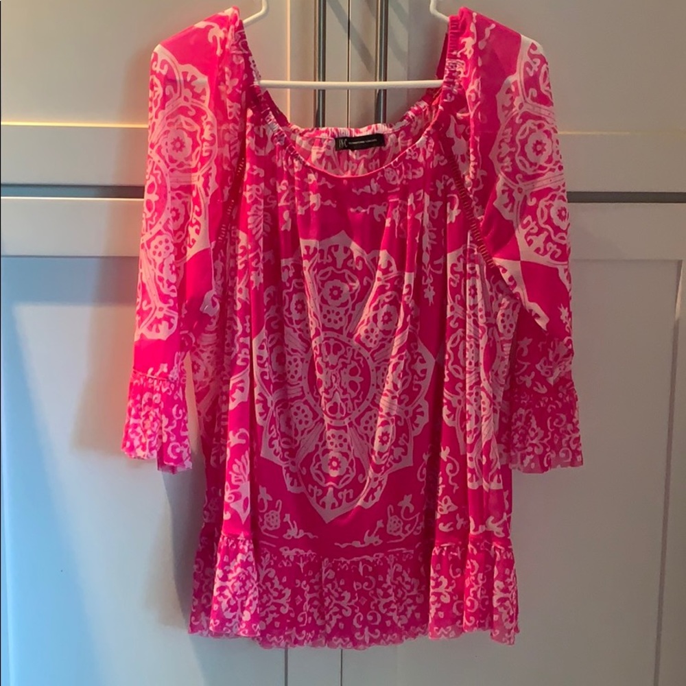 INC chiffon top & tank